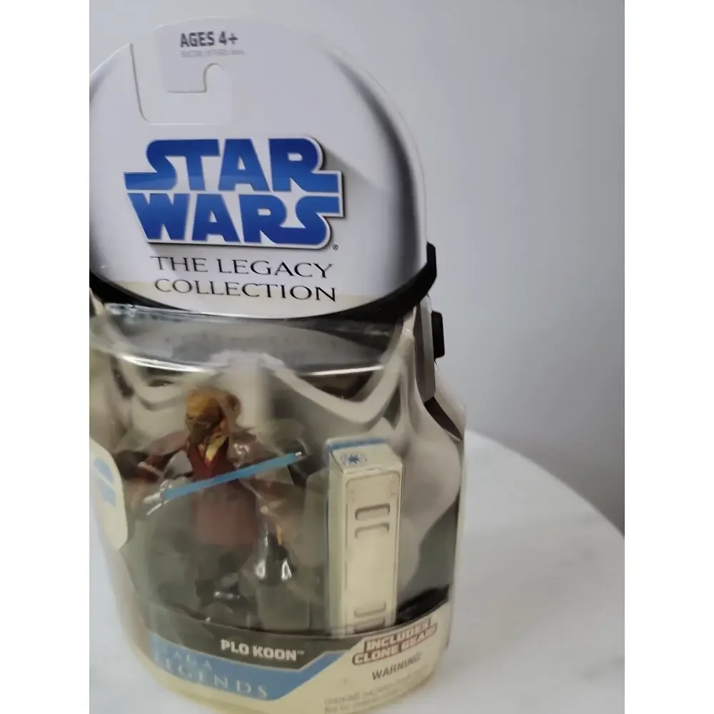 Hasbro Star Wars The Legacy Collection Plo Koon SL 09 Figure W/ Clone Gear 89038